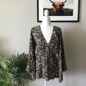 Free People Floral Romper